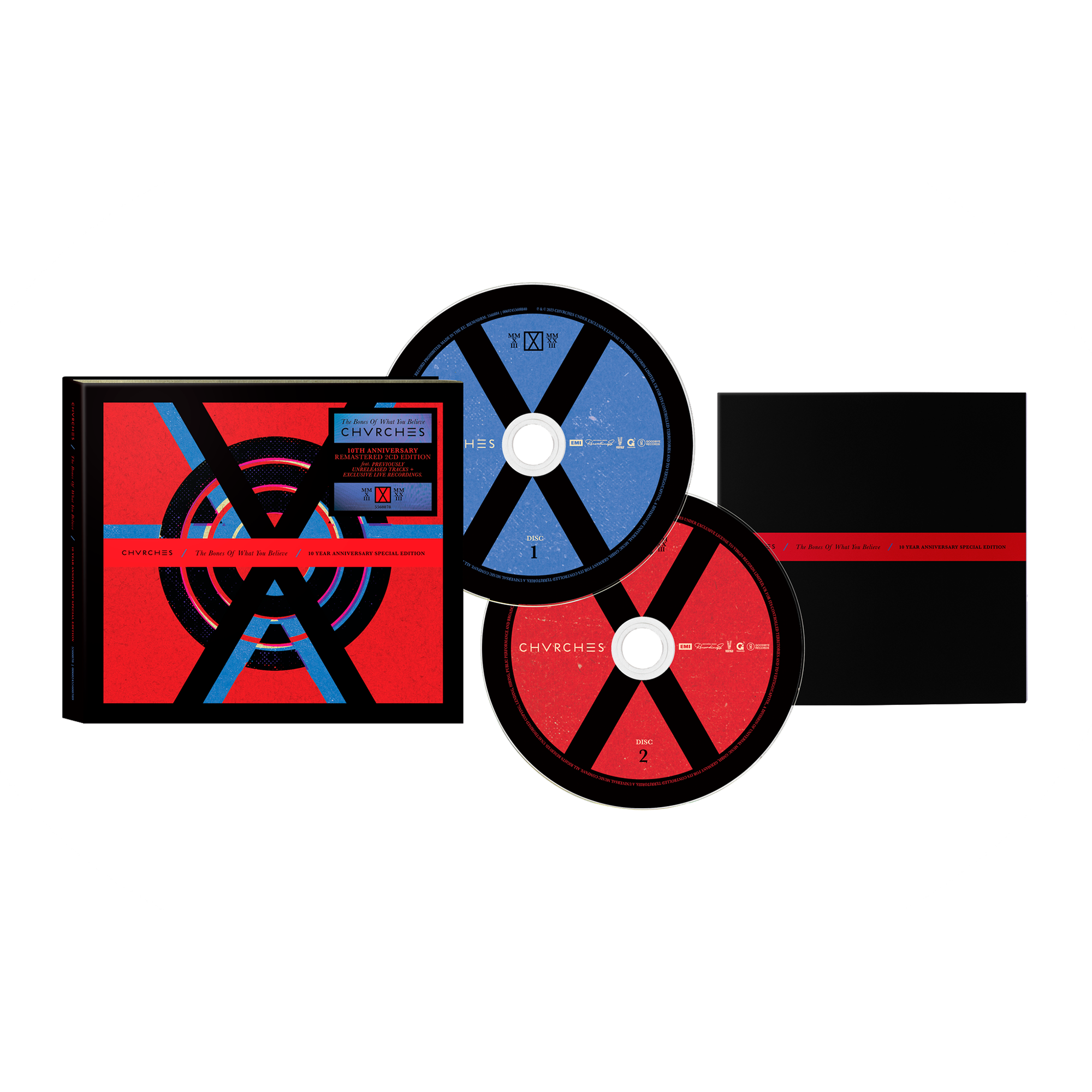 The Bones Of What You Believe (10th Anniversary Edition) 2CD & T-shirt