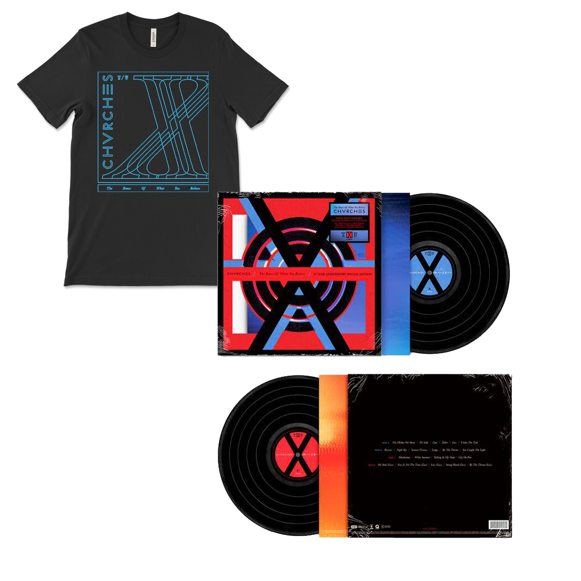 The Bones Of What You Believe (10th Anniversary Edition) 2LP & T-shirt